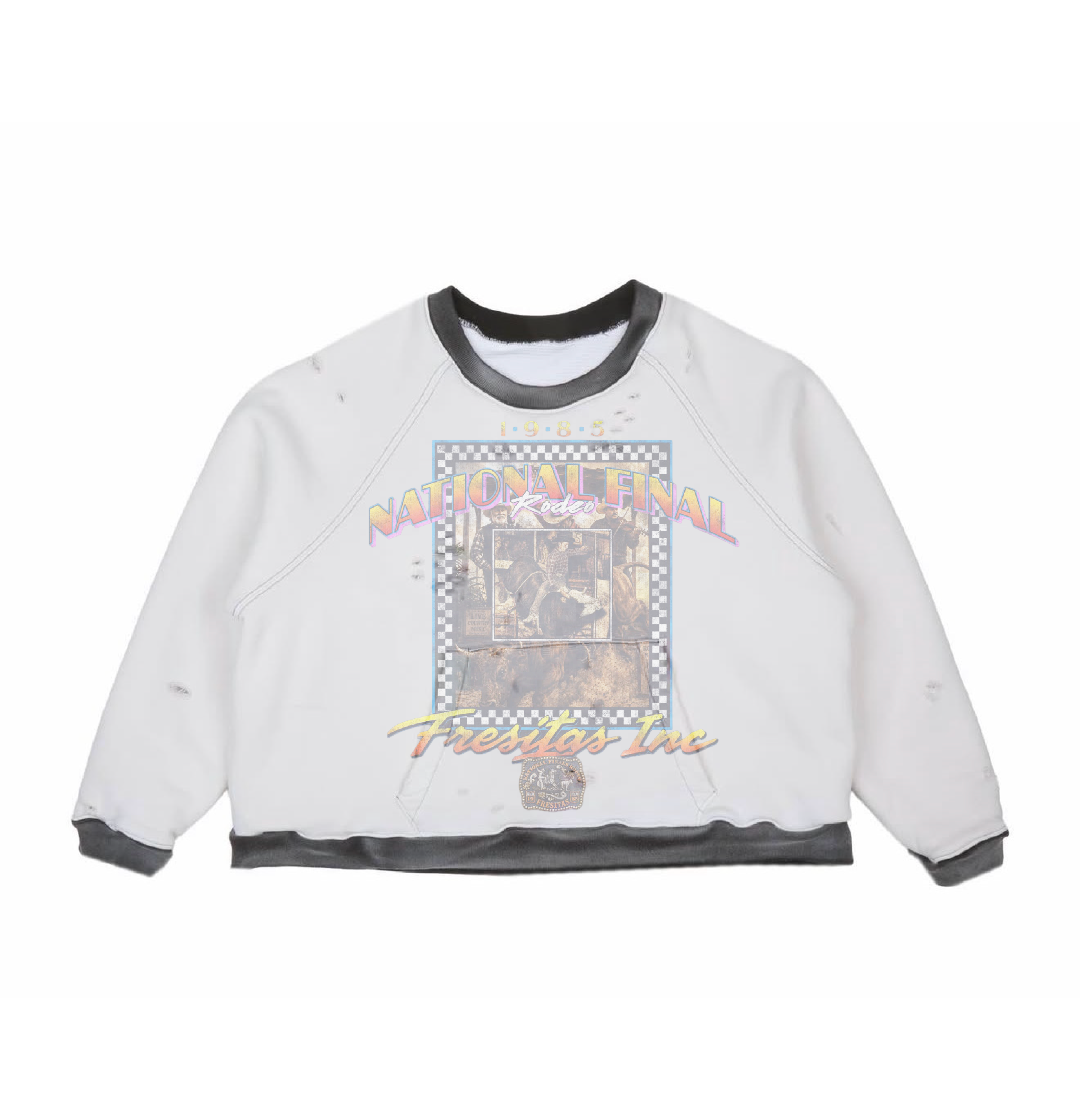 Fresitas Two-Tone Crewneck