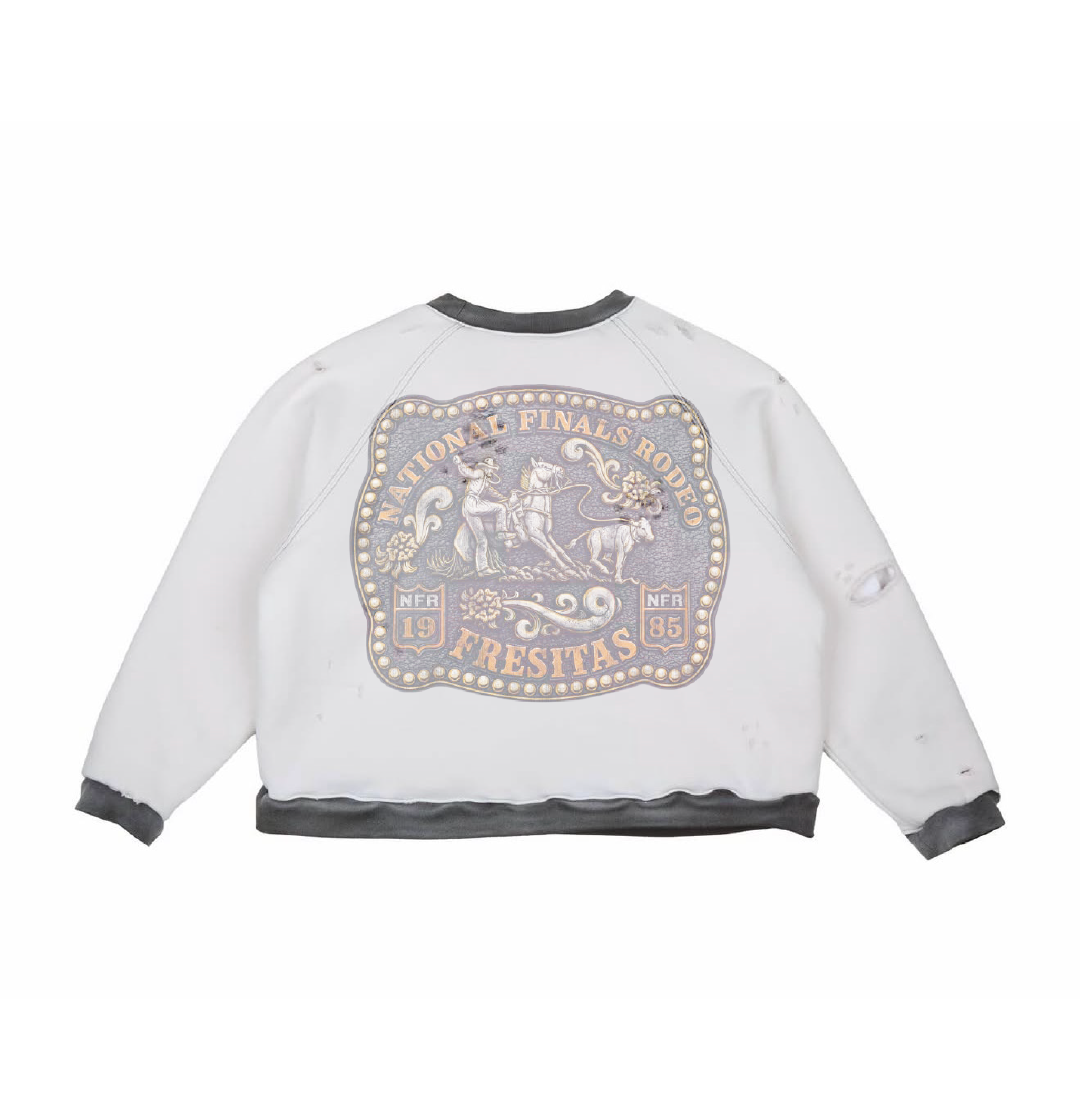 Fresitas Two-Tone Crewneck