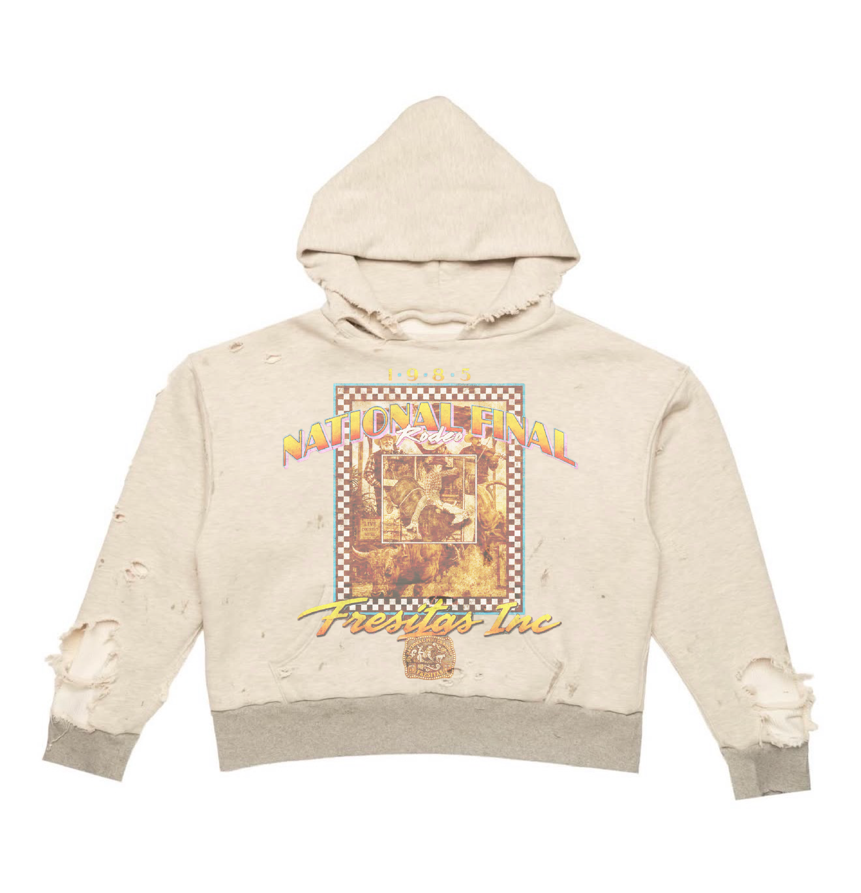 Fresitas Two-Tone Hoodie